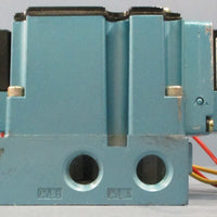 Mac 6321D000PM111DA Pneumatic Directional Solenoid Valve Vac to 150 PSI