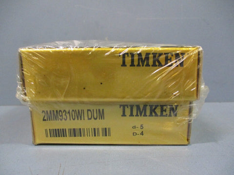 Timken 2MM9310WIDUM Super Precision Bearing d-5 D-4 Set of Two