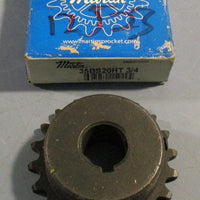 MARTIN SPROCKET & GEAR INC 35BS20HT Sprocket 3/4" Bore Black
