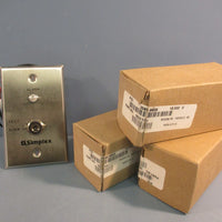 Lot of (3) SIMPLEX 20989806 0621151 ALARM INDICATOR KEY SWITCH