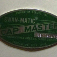 SwanMatic Cap Master C300 Capping Capper Machine C302E Controller