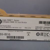 AllenBradley Logix 5000 Compact 5000 DC Input Module Ser. A 5069IB16 SEALED