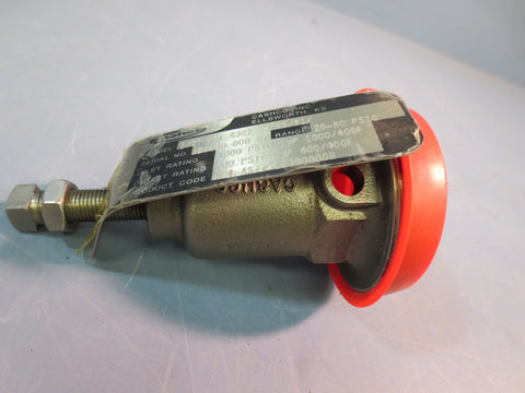 New CASHCO 4831 1/2” Npt 1000psi In 600psi Out Pressure Regulator