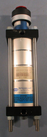 Fabco MP2-1/2X1/2X4X1WF-AS-E Pancake Line Multistroke Pneumatic Cylinder