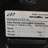 ISMATEC IPC High Precision Multichannel Dispenser Model 7800112, 15V, 30W 60Hz