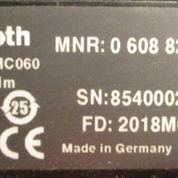 Rexroth 0 608 701 017 Torque Motor w/ 0 608 820 113 Transducer Nutrunner Assy
