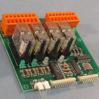 Ishida P5286B PC Relay Board DVO P5286B 4 Omron Relays 8 LED Indicators
