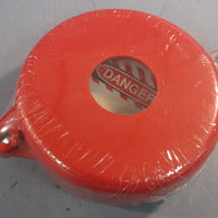 Brady 65561 Gate Valve Lockout Red Fits Sizes 2.5"  5" Y67703 Lot of 5