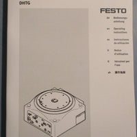 Festo DHTG658A Ser D9 Rotary Indexing Table 548079 8bar p max