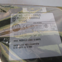 ALLENBRADLEY 10 TO 60 VDC OUTPUT MODULE SERIES C 1771OBD