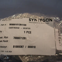 SYNTEGON Cartridge Heater 42V 400W 8101304109 Part#90908101304109