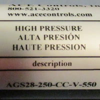 ace controls ags28250ccv550 Gas Control Spring Lot of 2