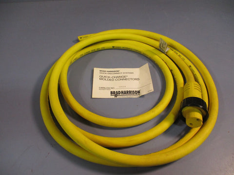 BRAD HARRISION/DANIEL WOODHEAD QUICKCHANGE MOLDED CONNECTOR 600V 18 AMPS 32024