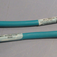 Allen Bradley 1585JM8CBJM0M15 Ser A Ethernet Cordset 0.15m Long (Lot of 2)