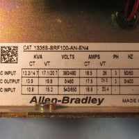 Allen Bradley 1336SBRF100ANEN4 Ser D AC Drive w/ 1201HA2 Programmer