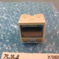 SMC ZSE30AN01D Digital Vacuum Pressure Switch & Cable ZS384L