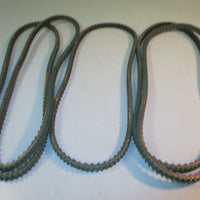 GATES 367L050 TIMING BELT LOT OF 5 36.75 PITCH LG, 0.375 PITCH, 0.5 WD 98 TEETH