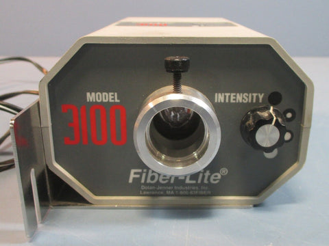 Dolan Jenner Model 3100 Fiber Optic Illuminator 115/120VAC, 60Hz Used