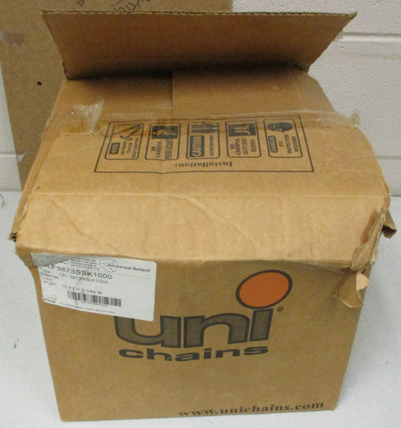 Uni Chains 43LF3873SSK1000 Table Top Conveyor Roller Chain 10' LFI 3873SSK1000