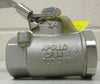 Apollo 76-604-27A 3-Way Ball Valve CF8M Body 316SS Stem and Ball