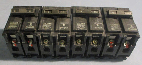 Siemens Q215 Circuit Breaker 2 Pole 15A Type QP 120/240VAC (Lot of 4)