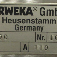 Erweka DT 70 Disintegration System 110V ET1500I Immersion Thermostat