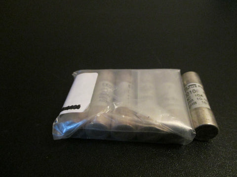 FERRAZ SHAWMUT TUBE FUSE 10AMP 690V LOT OF SIX 690GRB1010