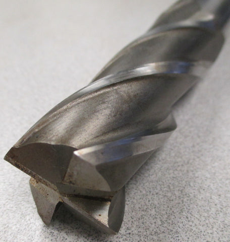 Putnam HighSpeed End Mill Cutter, 1" HS 4FL LD=5.345