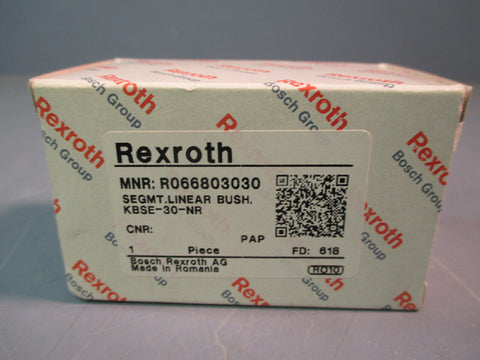 Rexroth Segmental Linear Bushings KBSE30NR R066803030