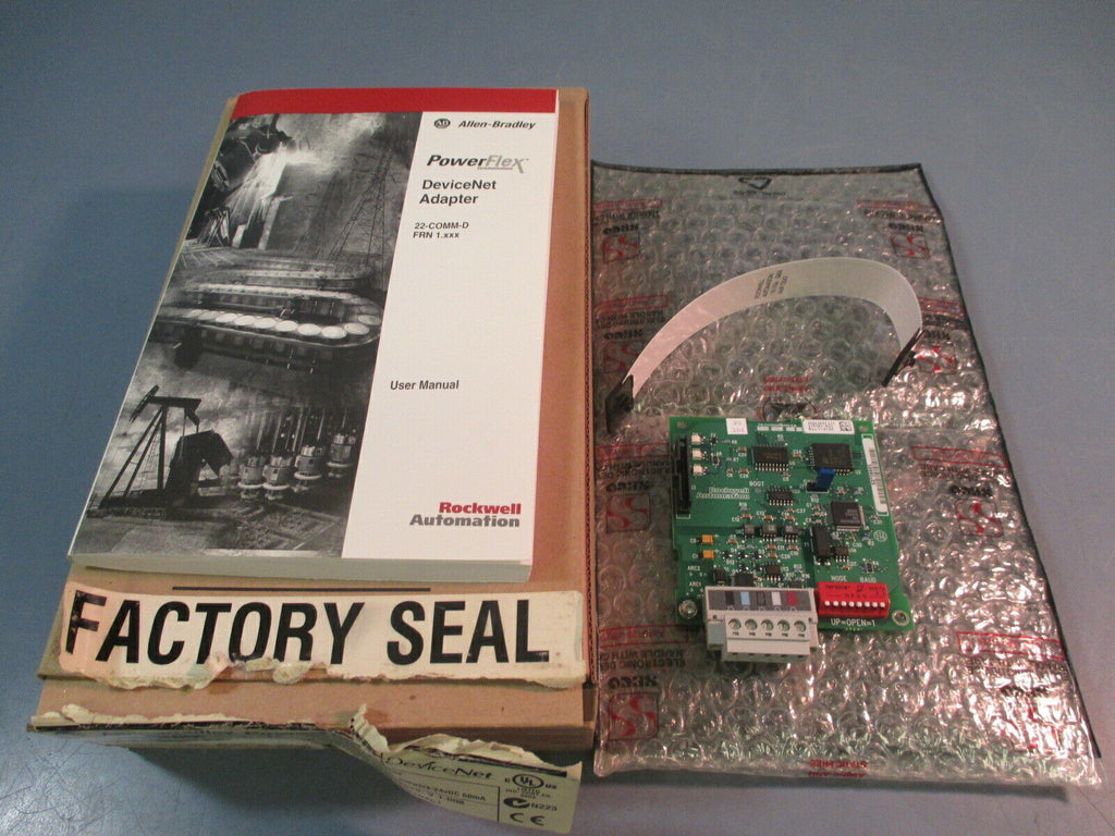 ALLEN BRADLEY CAT 22-COMM-D SERIES A Powerflex Device Net Adapter V 1. |  eTech Surplus