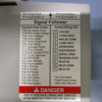 Allen Bradley 160AA04NSF1 Series C 1H.P. Speed Contoller