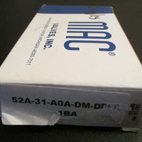 MAC VALVES INC SOLENOID VALVE 52A31A0ADMDDAA1BA
