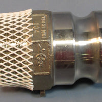 PT Coupling 20F 316SS Threaded Male 2" NPT Adapter 316SS Stainless NWOB