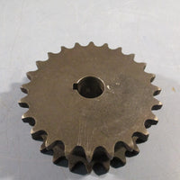MARTIN DOUBLE SINGLE ROLLER CHAIN SPROCKET DS40A24