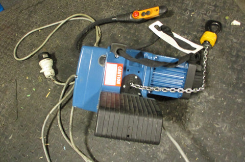 Demag DCCOM 5500 1/1 H5 V5.4/1.32 Electric Chain Hoist 1100lb 440480 VAC