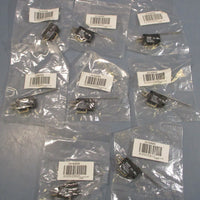 (Lot of 8) Grainger Approved 5JDZ9 Mini Snap Action Switch 10A 1/2HP 125/250VAC