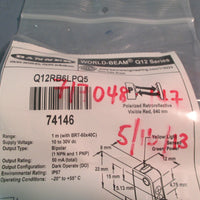 BANNER WORLDBEAM Q12 SERIES SENSOR Q12RB6LPQ5