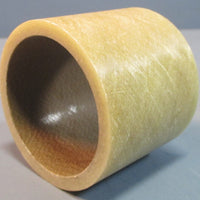 Lot 2 Fiberglass Bushing / Sleeve 2" ID, 27/16" OD, 2" Long
