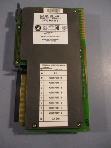 Allen-Bradley AC Output Module (120V) Series B 1771-OA