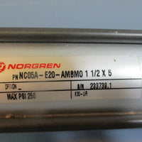 Norgren NC05AE20AMBMO Cylinder 1½ X 5