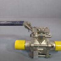 TRUFLO BALL VALVE 316 SST 11/2" 1000 WOG QSM CF8M BA33NFSNEXT1.5