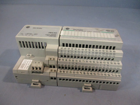 AllenBradley 1794OB16P Flex I/O w/Flex I/O Adapter Module Ser E  1794ASB