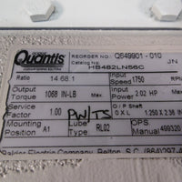 Quantis HB482LNS6C 1750 Hp Ratio 1468:1 Gearbox