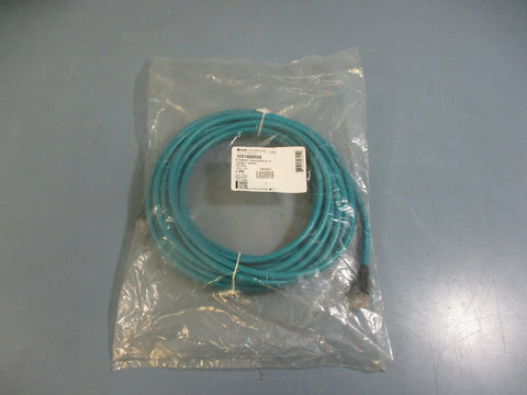 BradConnectivity Ethernet MF RJ45 8 BaseT 8M Teal Cable 1201080528 NEW