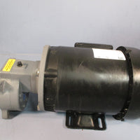 WEG Motor 5018ES3E56CS w/Boston Gear Reducer 4:1 Ratio, HMF14KB6B5/F05004