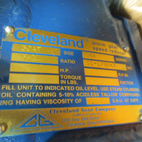 Cleveland Gear Co. Speed Reducer Size: 30AT Series: 84A Ratio: 51L NWOB
