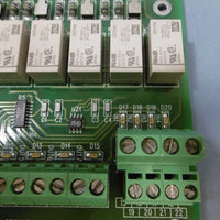 Merrick M218821 BKPN REV 0 5A 250VAC Relay Output Board Assembly