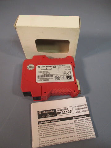 AllenBradley "MSR230P" Guardmaster Safety Relay 24VDC Series B 440RH23180