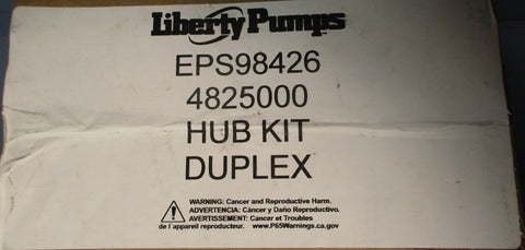 Liberty Pumps 4825000 Hub Kit for Pump Lift Station New in Box