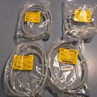 Turck WSC WKC 57372M/S101 Mini Fast Cordset IDN U92170 2 Meters Long Lot of 4